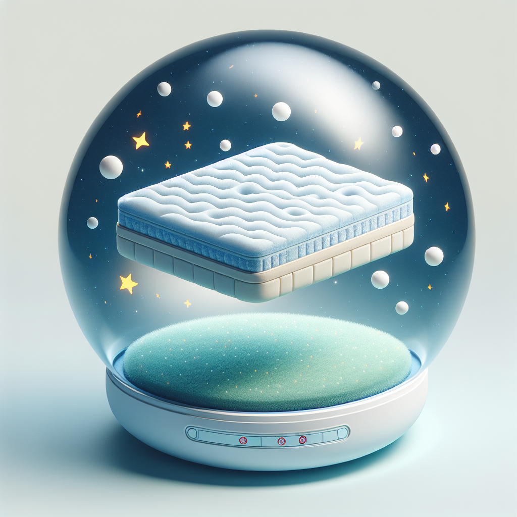 An image of a memory foam mattress with zero bounce